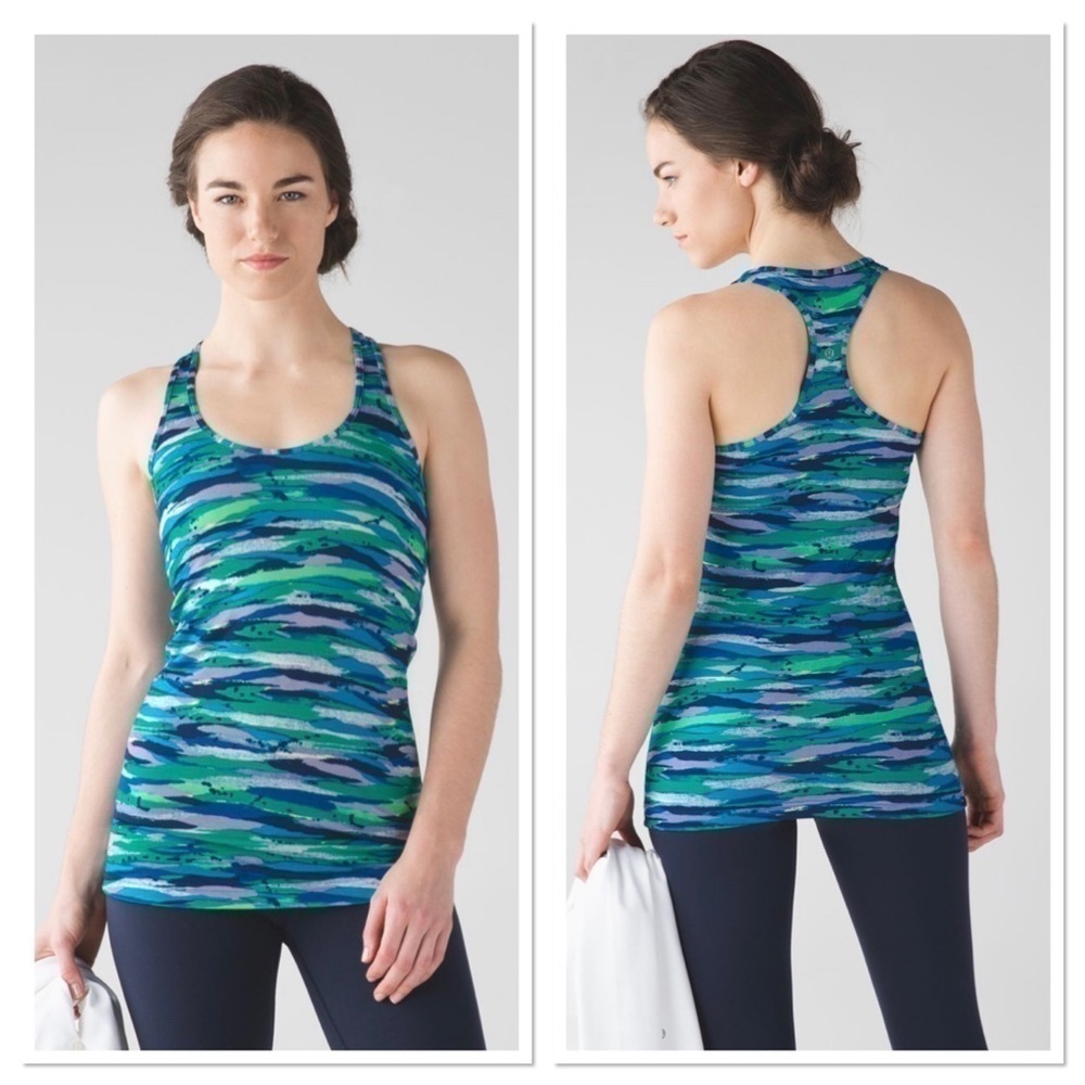 Lululemon Cool Racerback Seven Wonders Multi